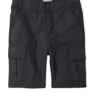The Children's Place Boys' Black Cargo Shorts